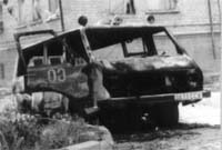   ,  (Damaged Ambulance, Budennovsk, Russia)