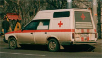 Москвич АЗЛК-2091 Скорая помощь, Москваб 2003 (Moskvitch AZLK-2901, ambulance, Moscow, 2003)