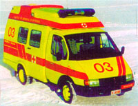 ГАЗ-3986 Газель Профайл "Скорая помощь", 1997 (GAZ-3986 Gazelle Profile ambulance)