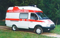 ГАЗ-32214 Газель Самотлор-НН "Скорая помощь", 1996 (GAZ-32214 Gazelle ambulance)