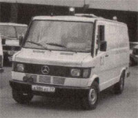 Мерседес-Бенц,  линейная Скорая помощь, 1994 (Mercedes Benz, ambulance, Moscow, 1994)