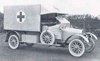Санитарный Воксхолл, 1914 (Vauxhall ambulance, WWI 1914)