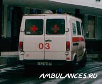 Скорая медицинская помощь Мерседес-Бенц, линейная (Mercedes-Benz ambulance)